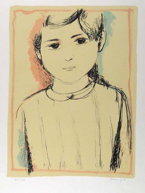 Alberto Manfredi, portrait of Caterina